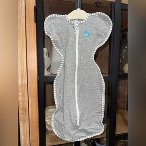 Love To Dream swaddle baby sleep sack arms up newborn unisex zip up neutral